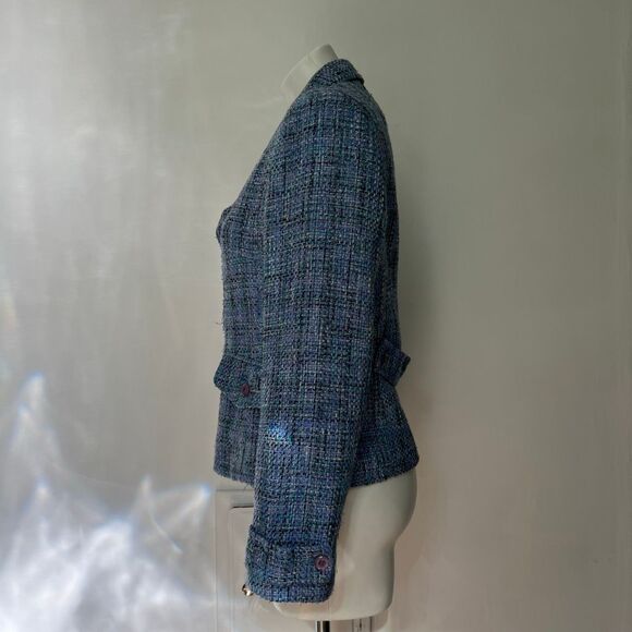 Sag Harbor Tweed Jacket Lavender Blue - Picture 4 of 8